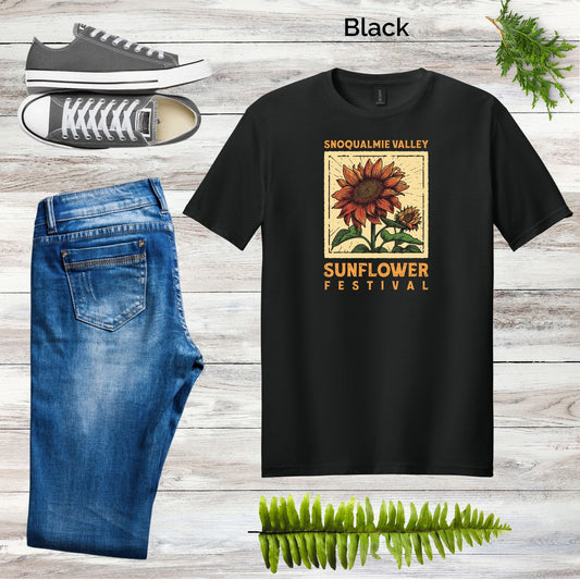 Snoqualmie Valley Sunflower Festival Tees