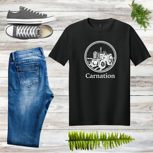 Carnation Tractor Tee