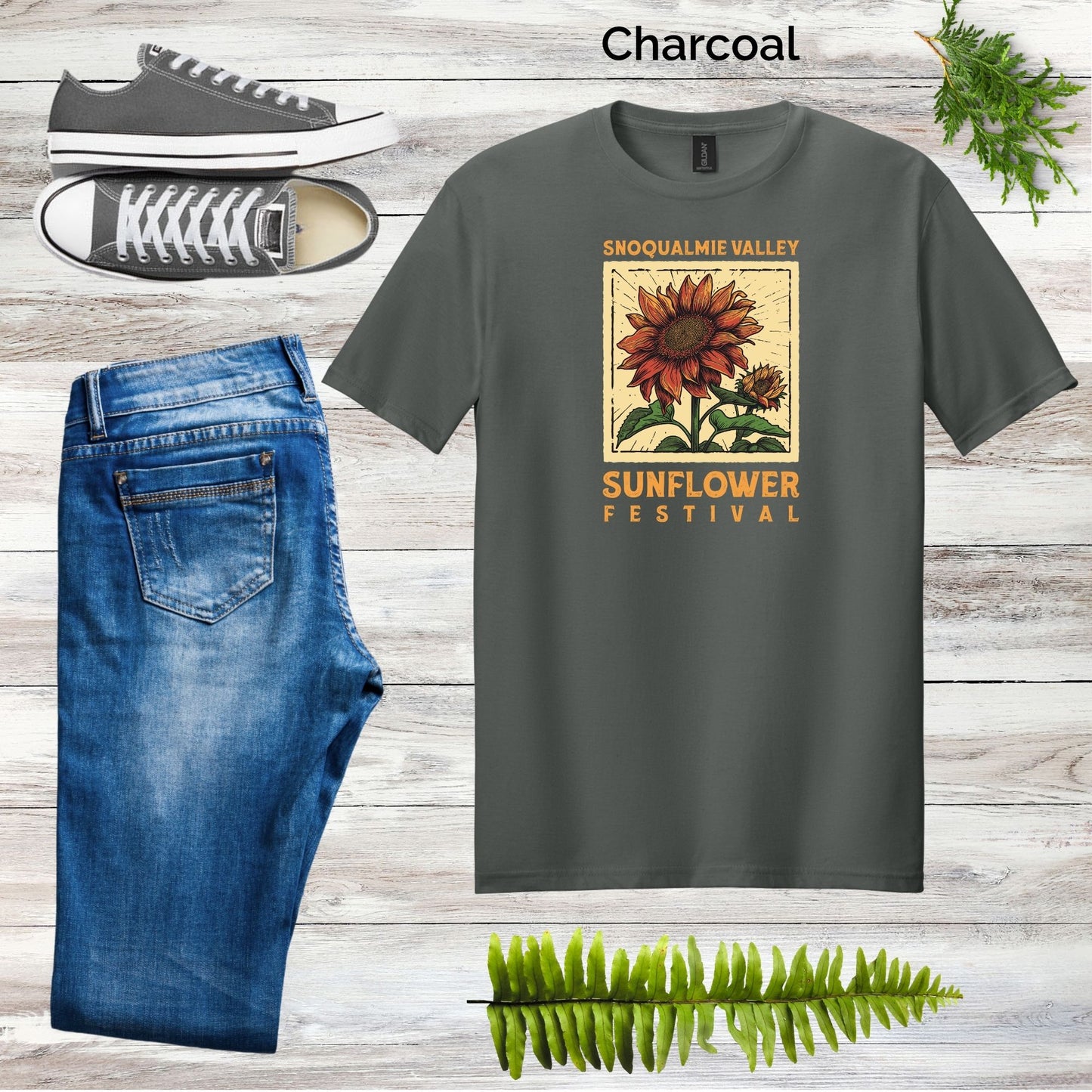 Snoqualmie Valley Sunflower Festival Tees