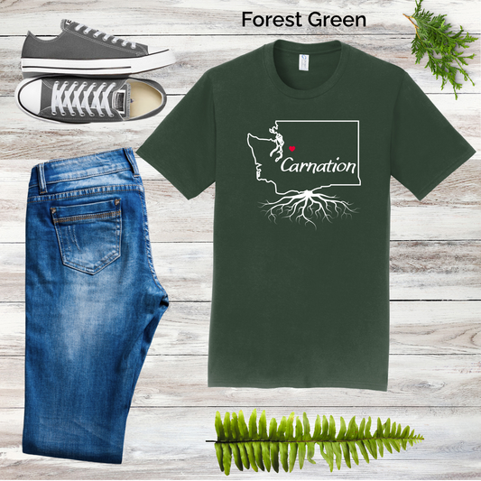 Carnation Roots Tee