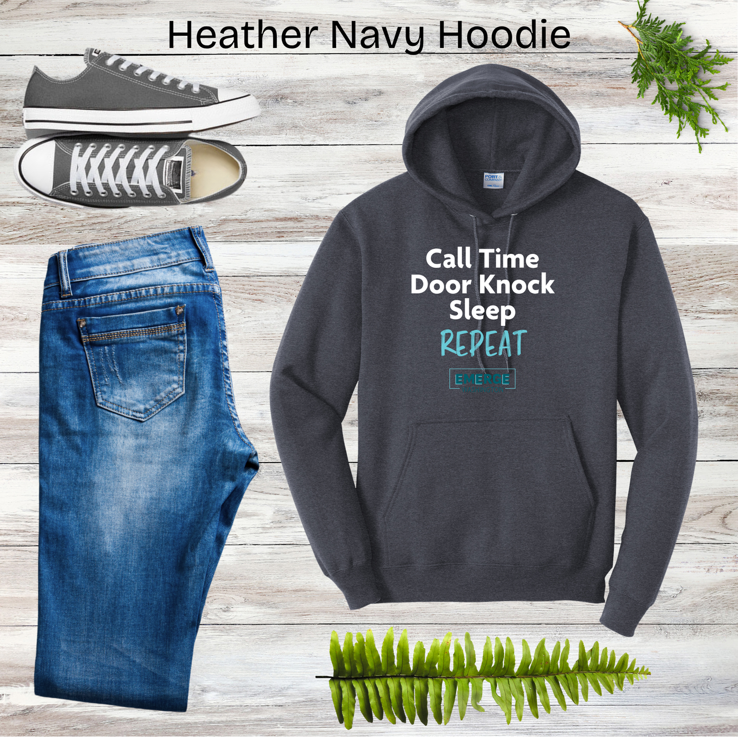 Call Time Unisex Hoodie Emerge WA