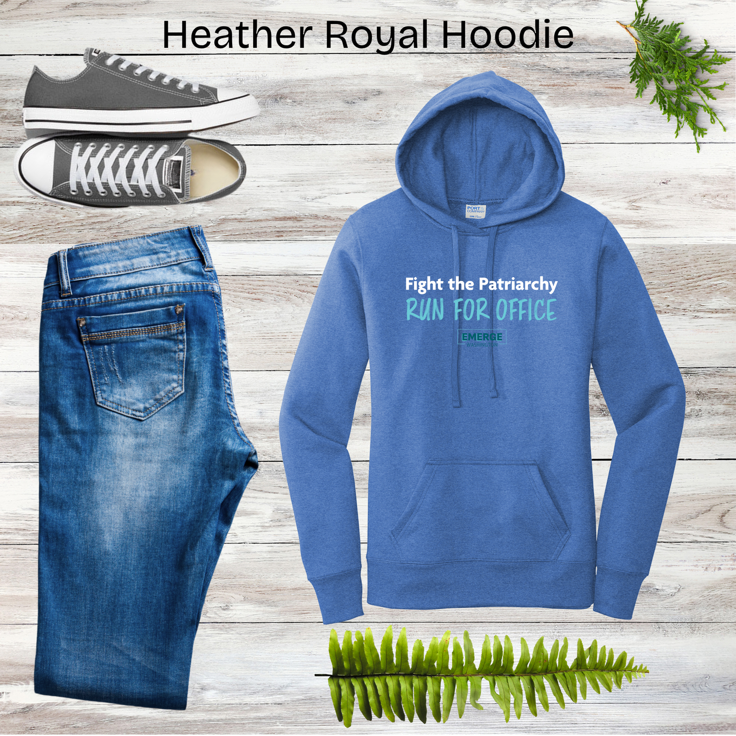 Patriarchy Women's Hoodie Emerge WA