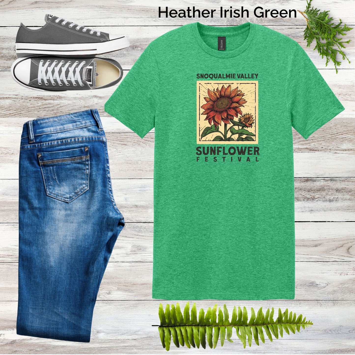 Snoqualmie Valley Sunflower Festival Tees