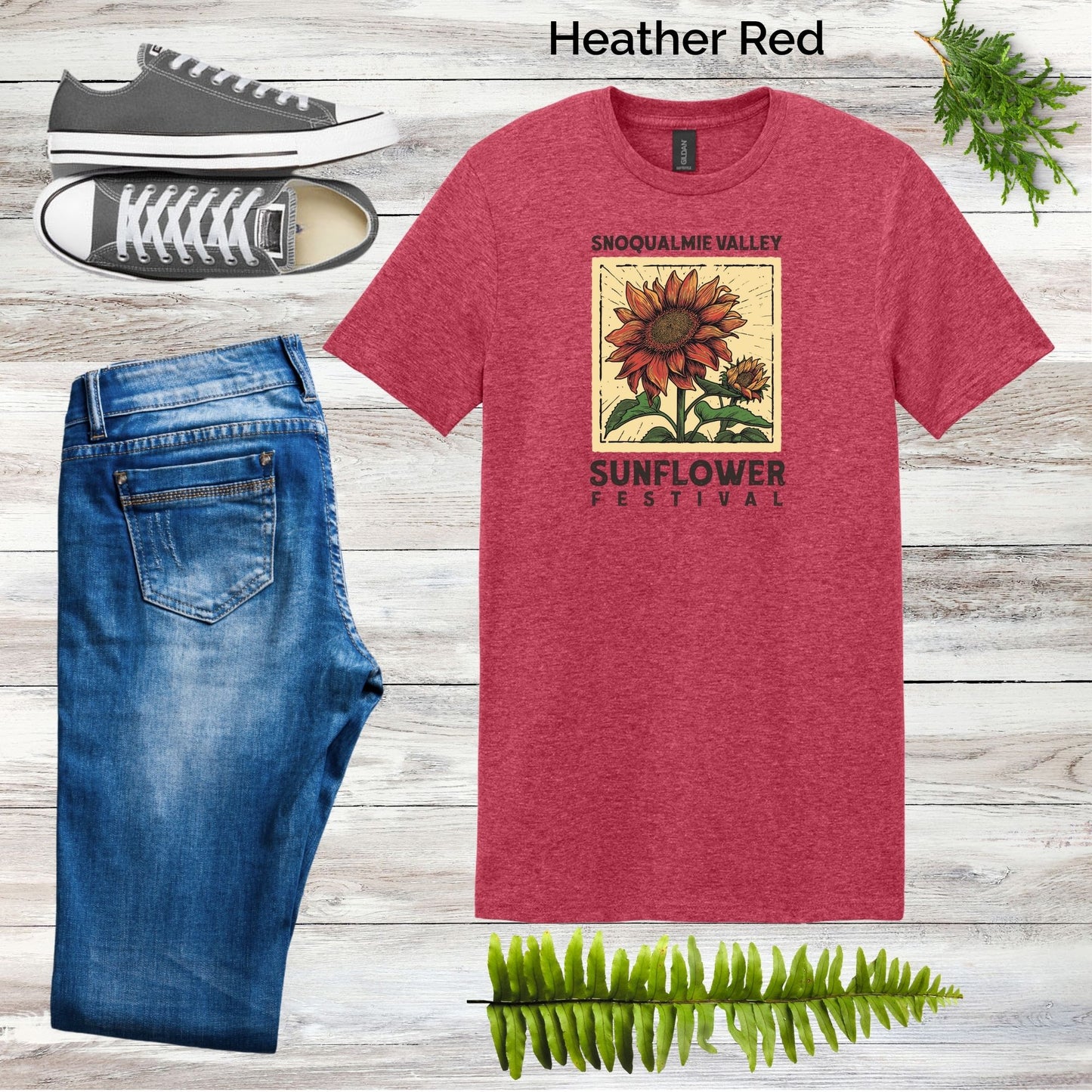 Snoqualmie Valley Sunflower Festival Tees