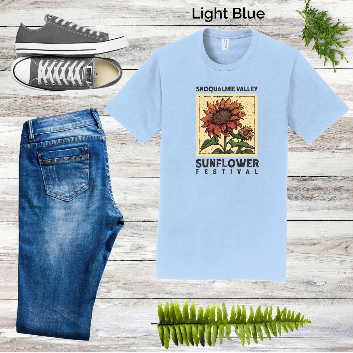 Snoqualmie Valley Sunflower Festival Tees
