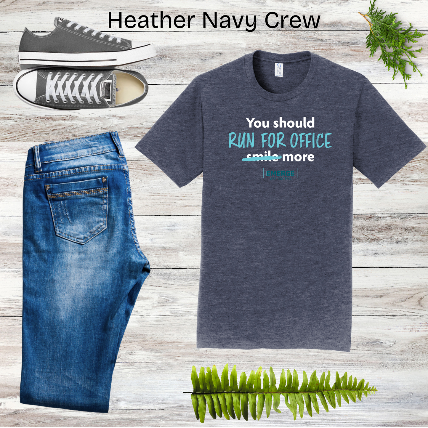 You Should Unisex Crewneck Emerge WA