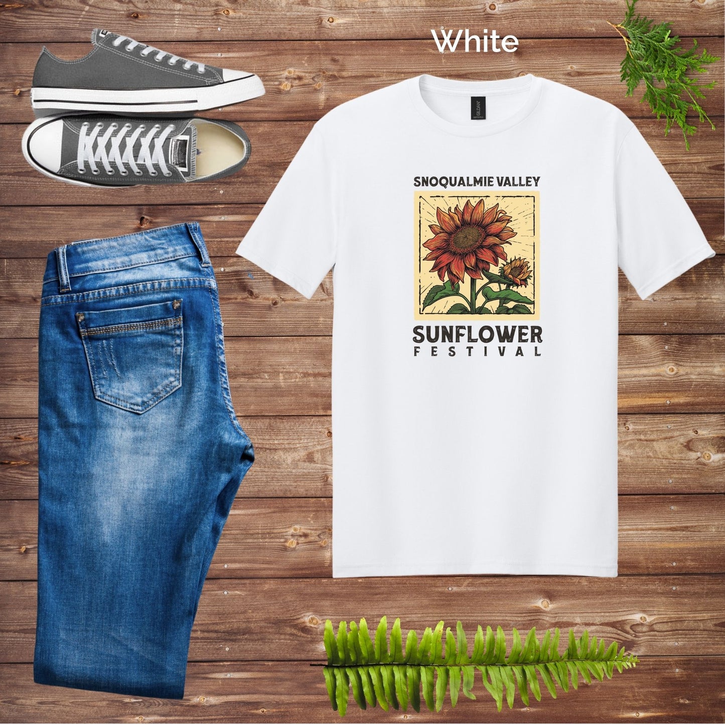 Snoqualmie Valley Sunflower Festival Tees