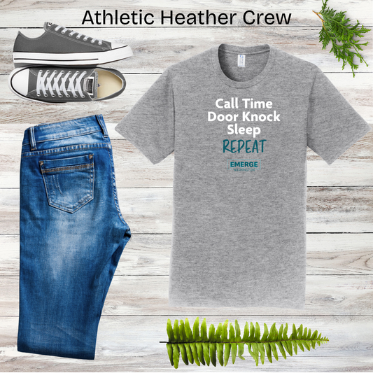 Call Time Unisex Crewneck Emerge WA