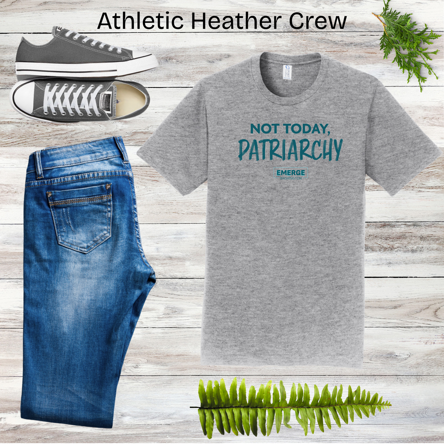 Not Today Unisex Crewneck Emerge WA