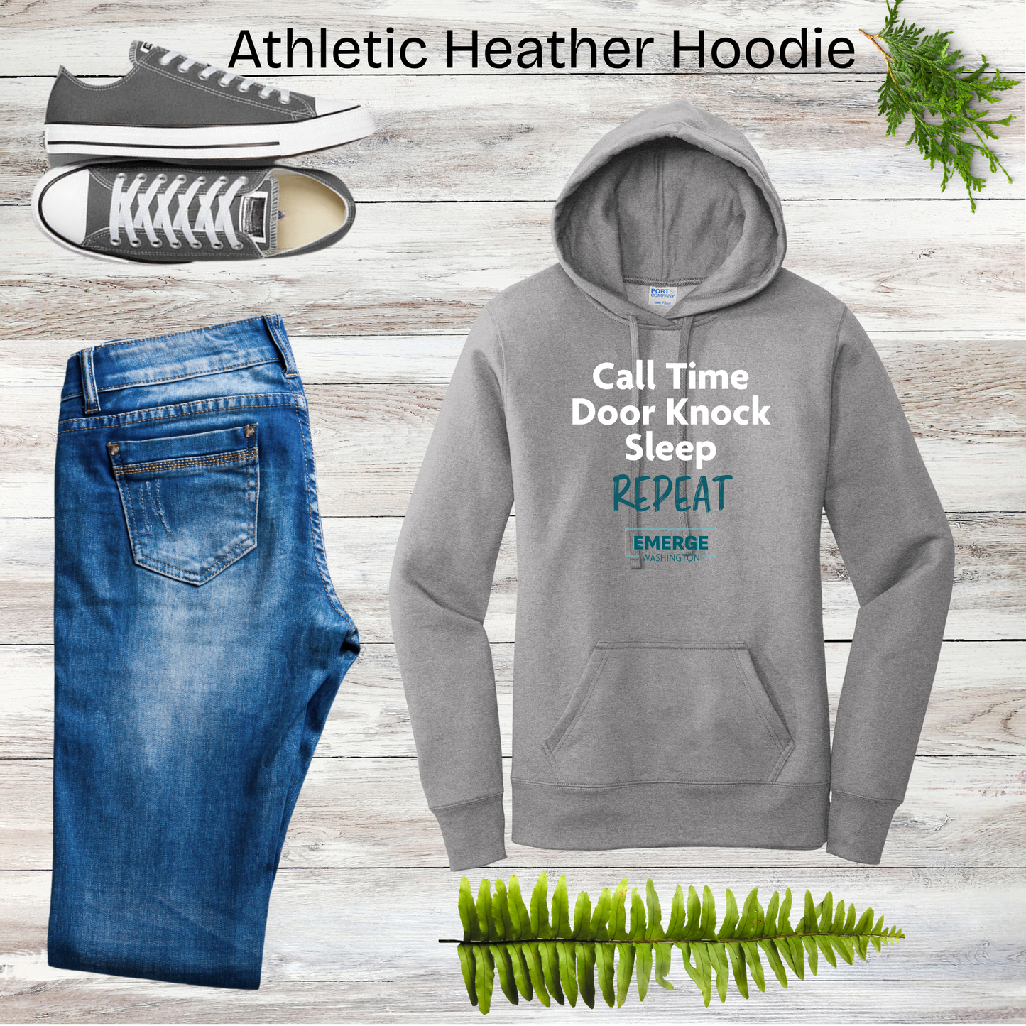 Call Time Women's Hoodie Emerge WA