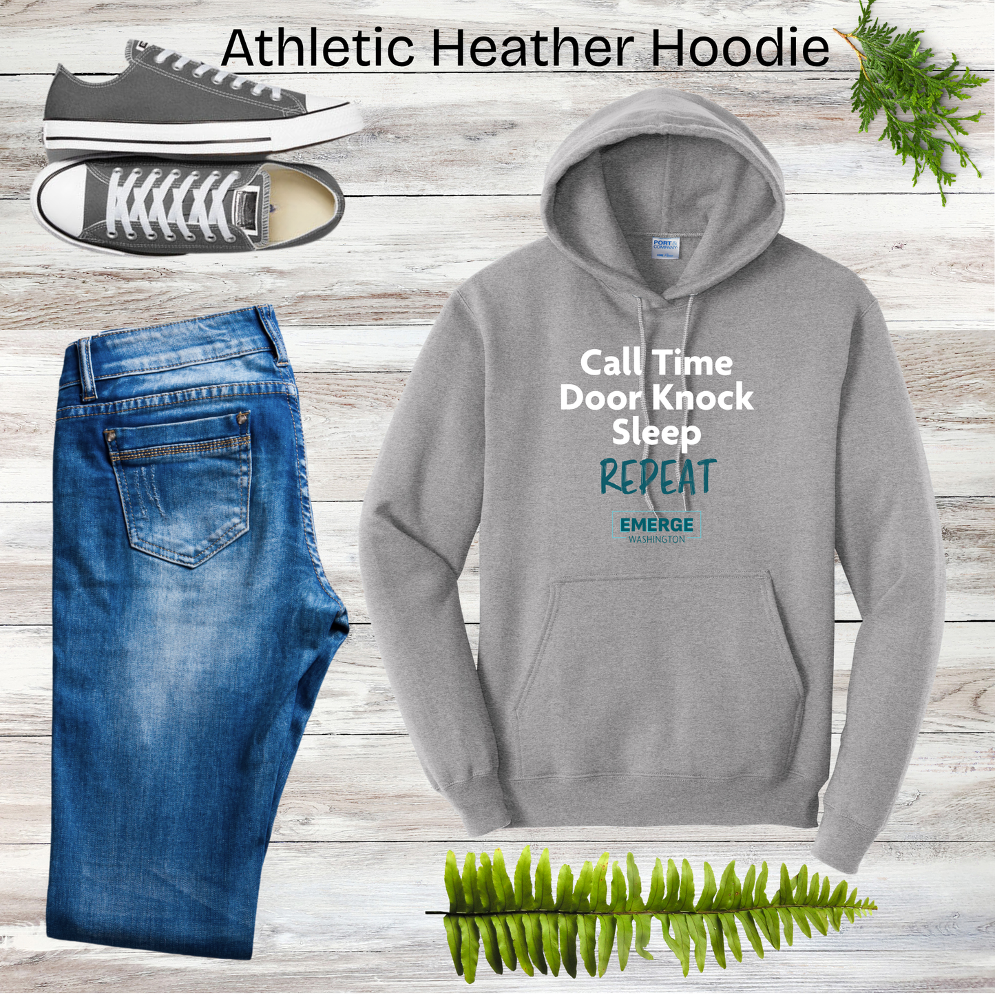 Call Time Unisex Hoodie Emerge WA