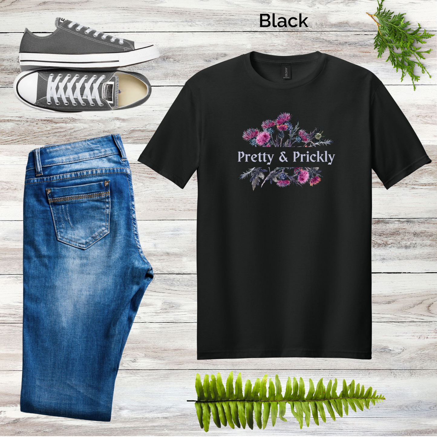 Pretty & Prickly Tee
