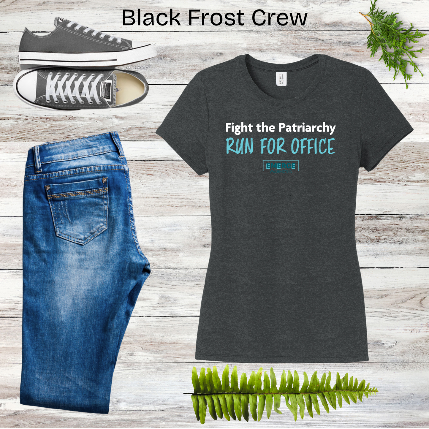 Patriarchy Women's Crewneck Emerge WA