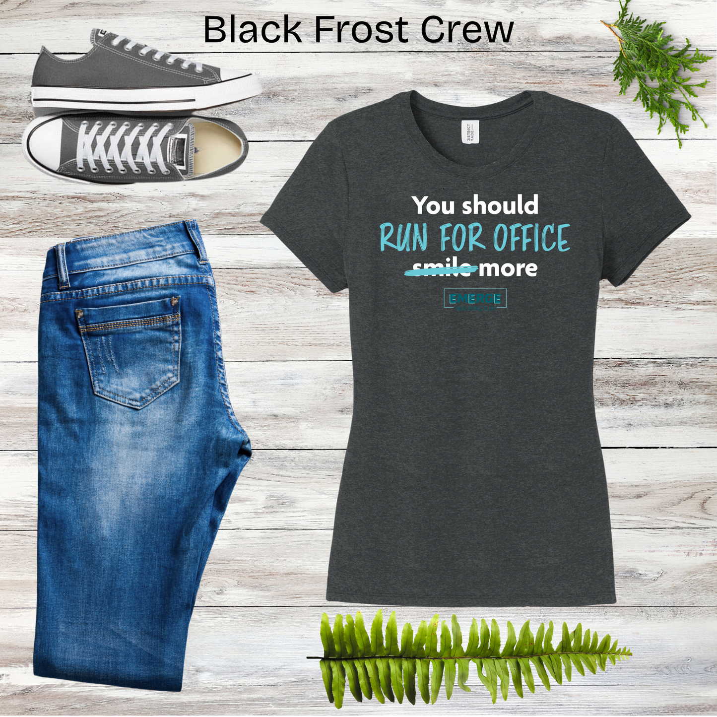 You Should Women's Crewneck Emerge WA