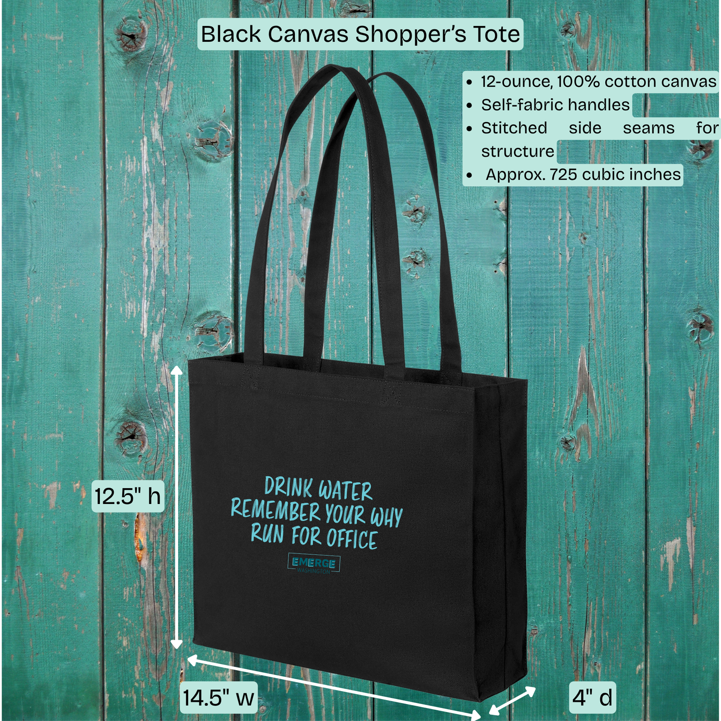 Self Care Tote Bag Emerge WA