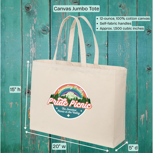 SnoValley Pride Picnic Event Totes