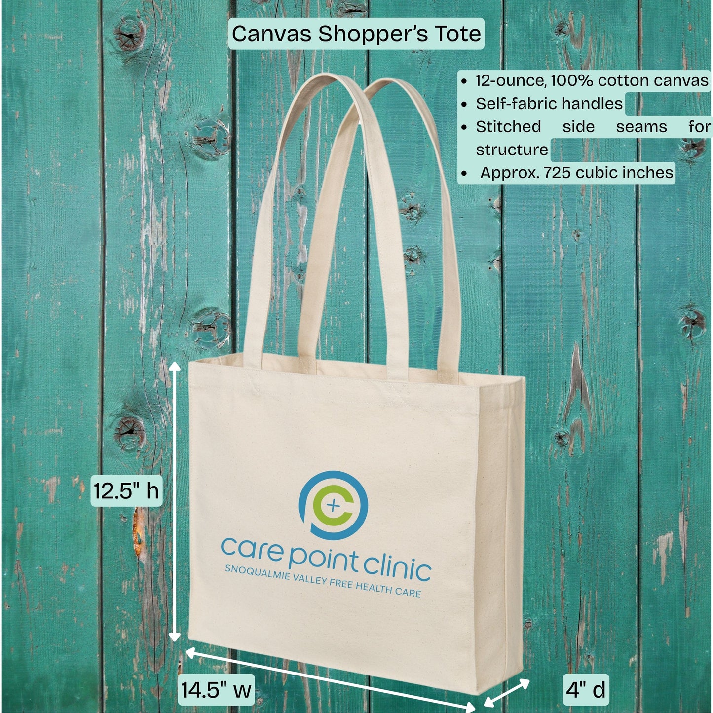 Care Point Clinic Tote Bags