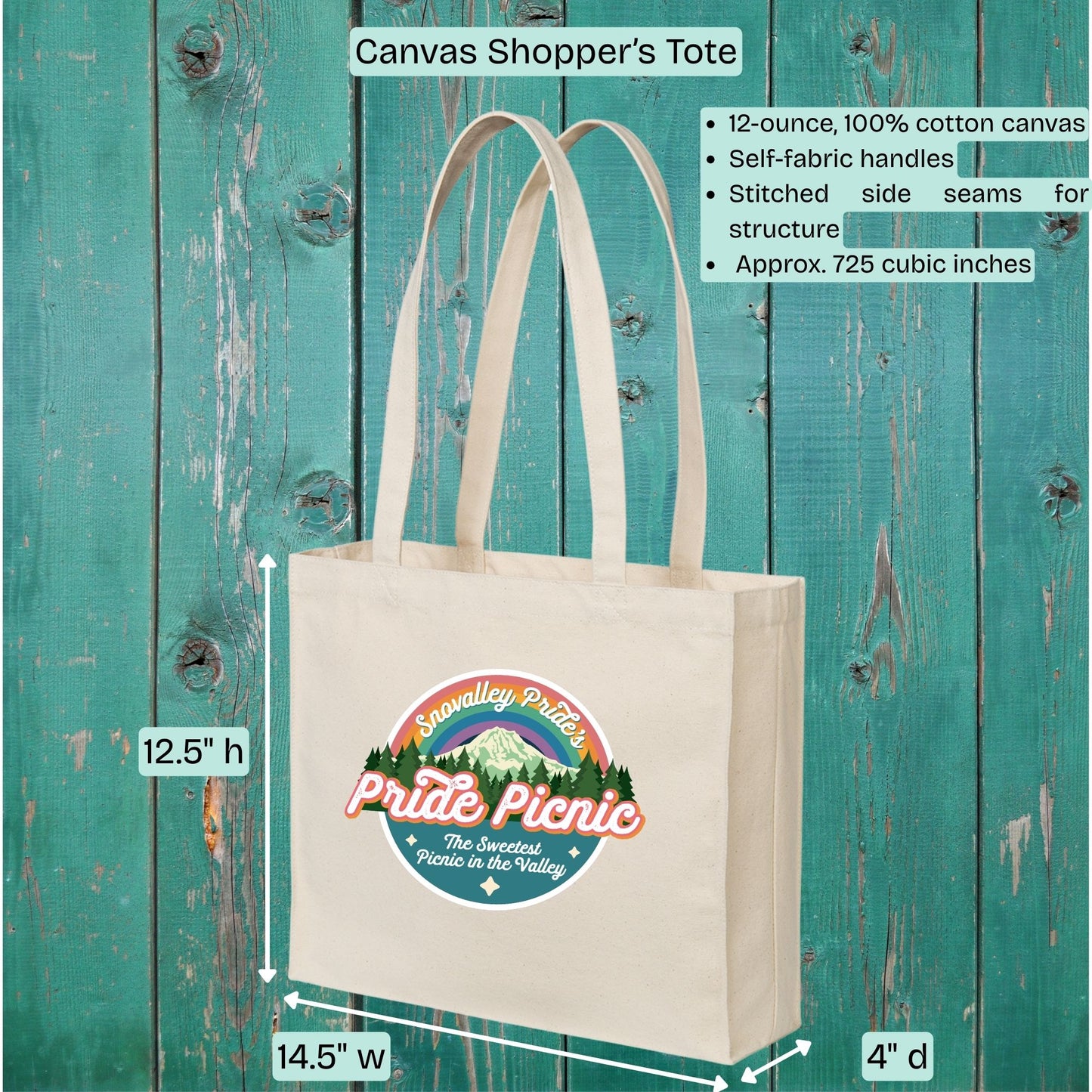 SnoValley Pride Picnic Event Totes