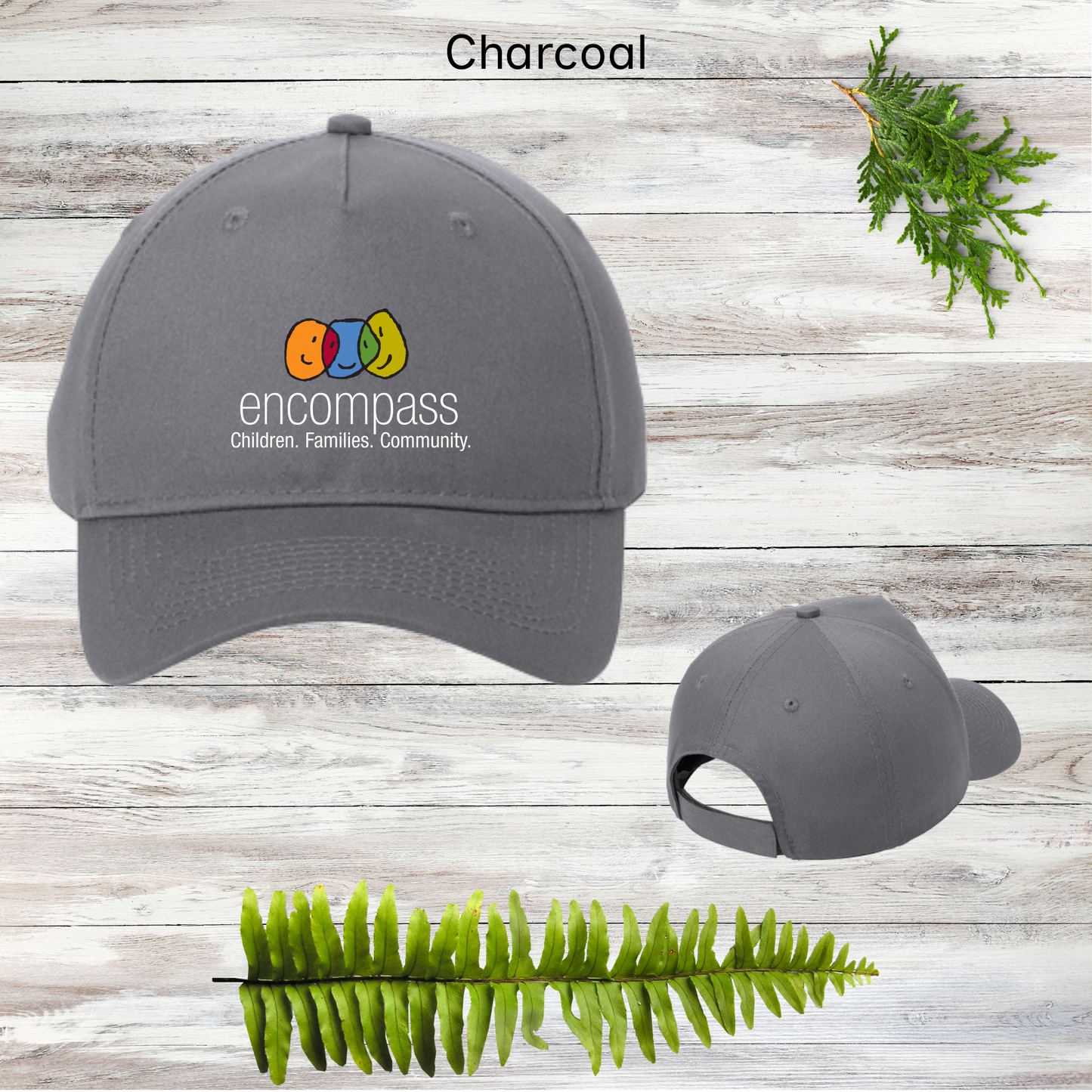 Encompass Printed 5 Panel Twill Cap