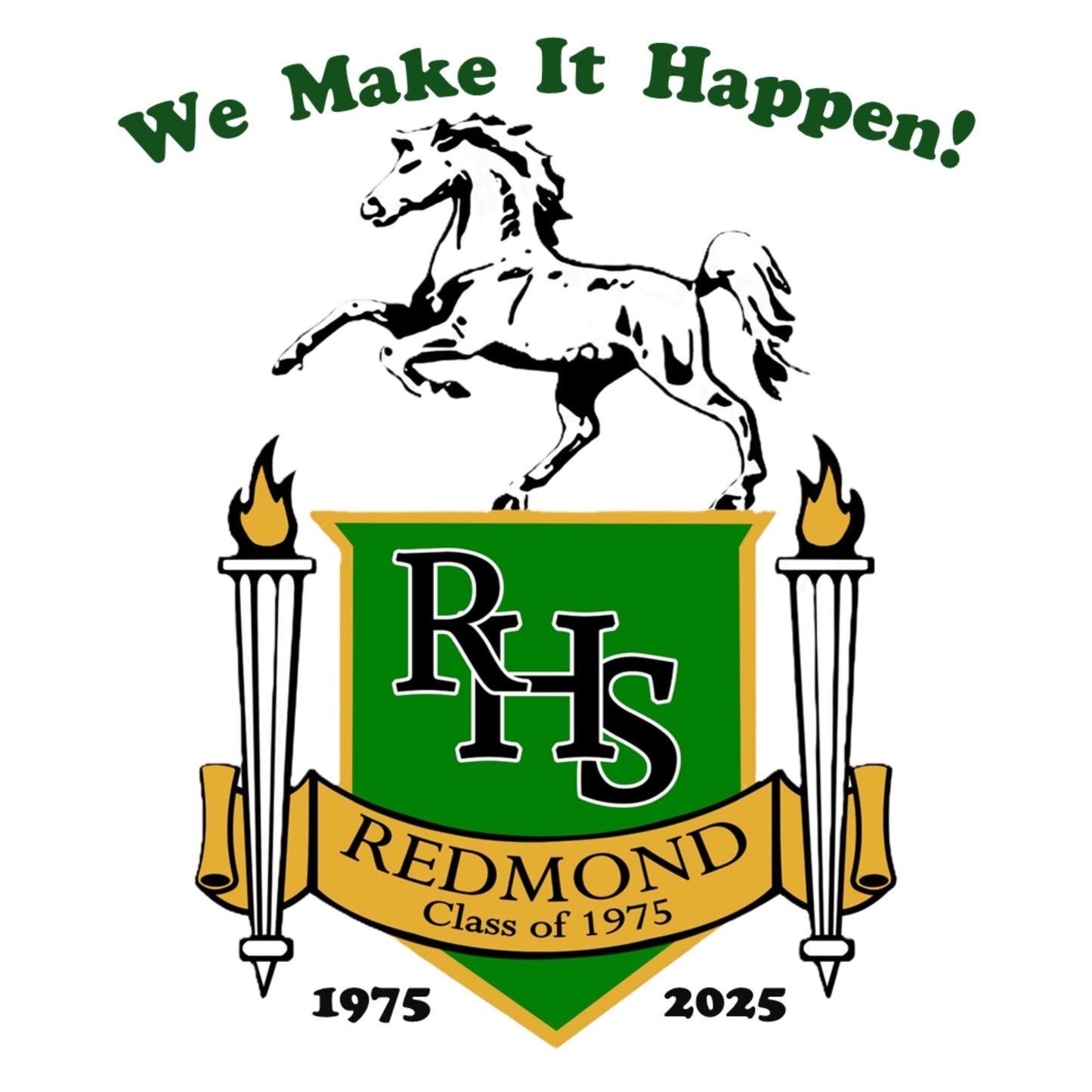 Redmond High School 50th Reunion Unisex Shirt