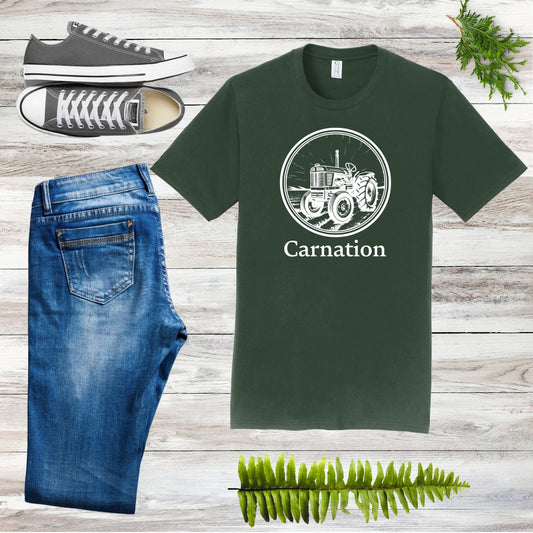 Carnation Tractor Tee