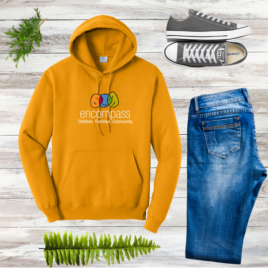 Encompass Youth Hooded Pullover Sweatshirt