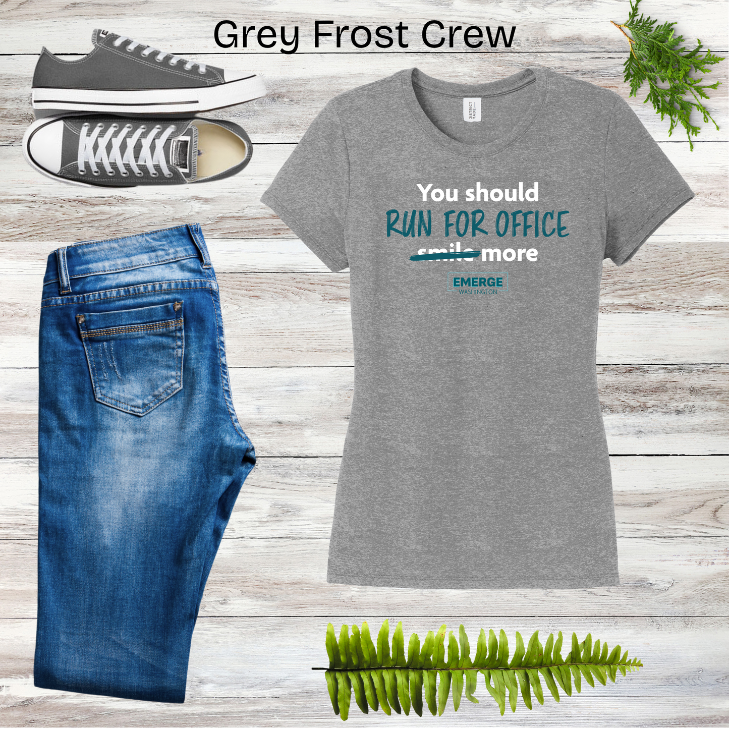 You Should Women's Crewneck Emerge WA