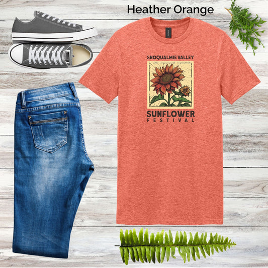 Snoqualmie Valley Sunflower Festival Tees