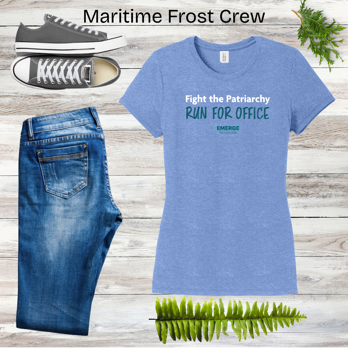 Patriarchy Women's Crewneck Emerge WA