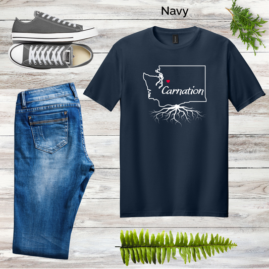 Carnation Roots Tee