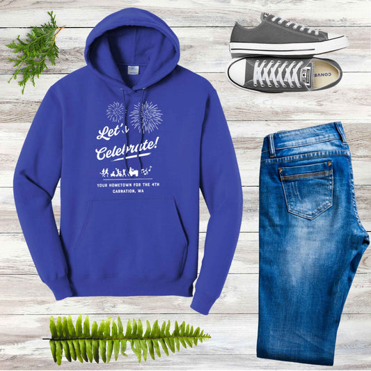 Carnation 4th of July Hoodie