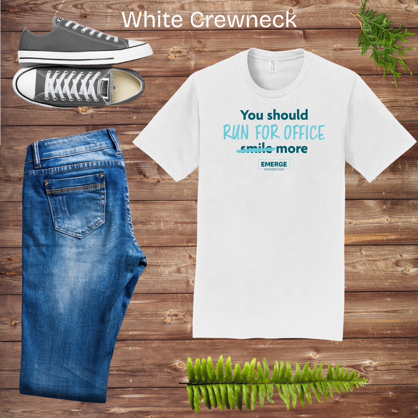 You Should Unisex Crewneck Emerge WA